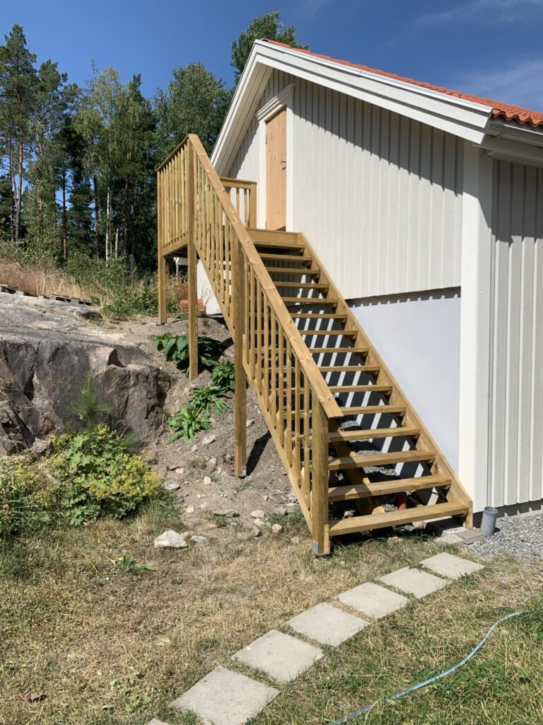 Specialtillverkad Utomhustrappa